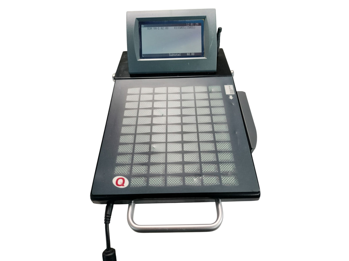 Quest VX256-BMC VersaTerm POS Terminal Keypad Dual LCD MSR w/ Power Supply