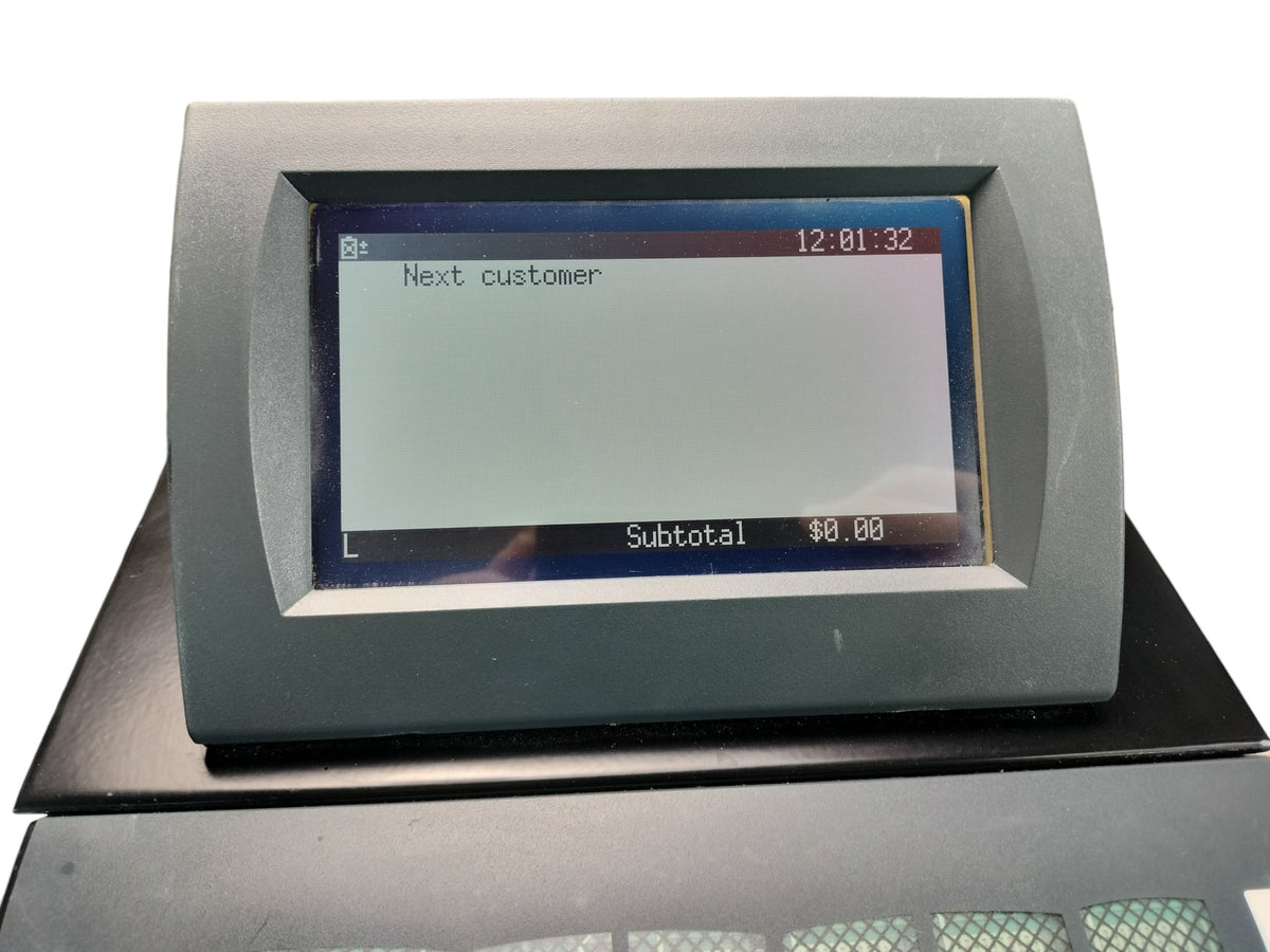 Quest VX256-BMC VersaTerm POS Terminal Keypad Dual LCD MSR w/ Power Supply