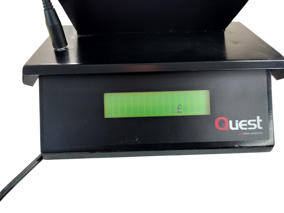 Quest VX256-BMC VersaTerm POS Terminal Keypad Dual LCD MSR w/ Power Supply
