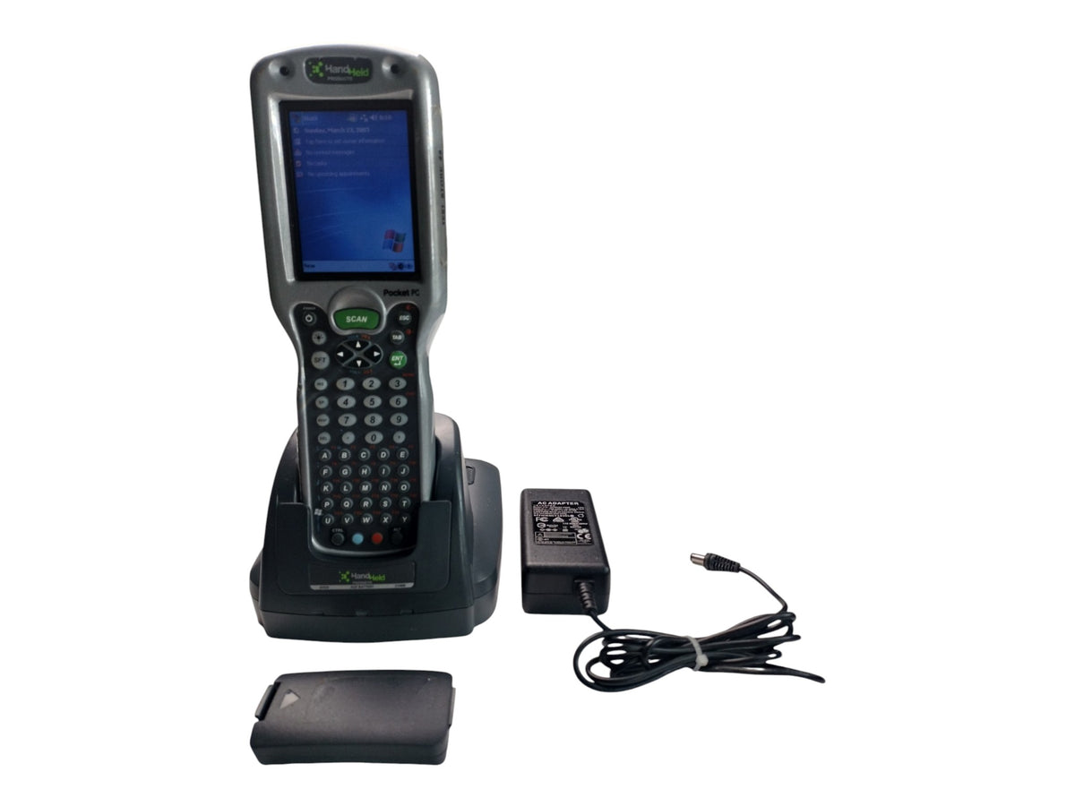 HandHeld Honeywell Dolphin 9550 Barcode Scanner 9550L00-131-C30 + 9500-HB Cradle