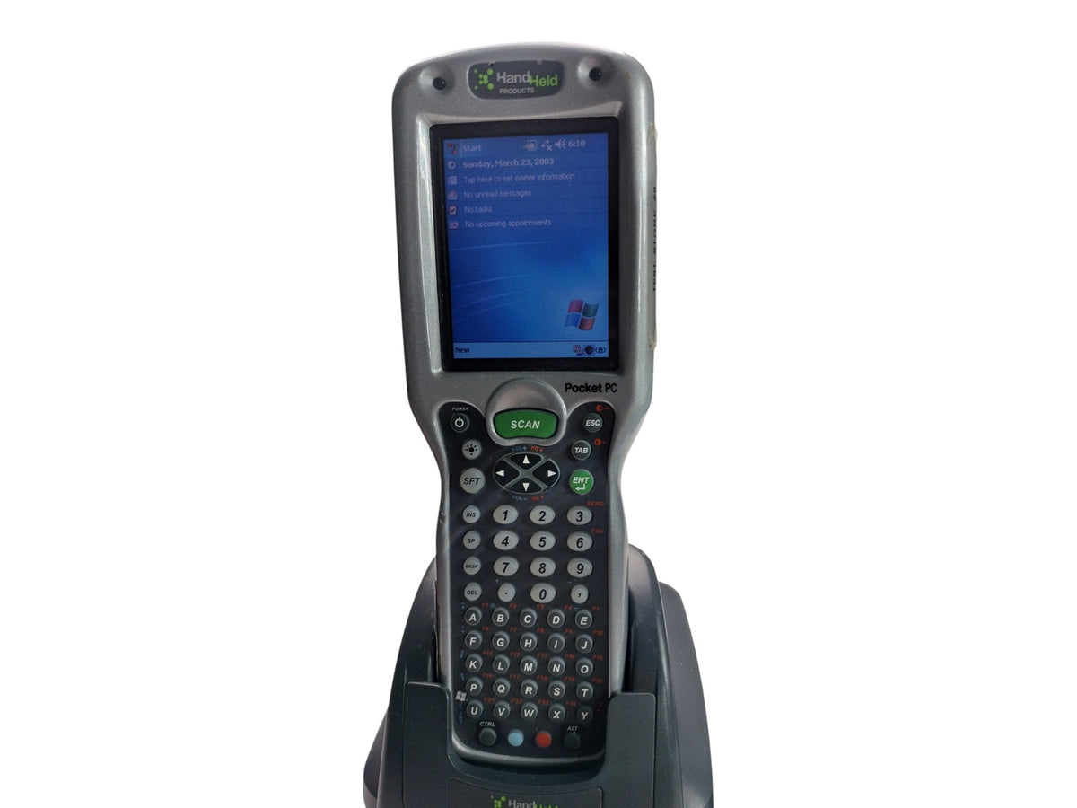 HandHeld Honeywell Dolphin 9550 Barcode Scanner 9550L00-131-C30 + 9500-HB Cradle