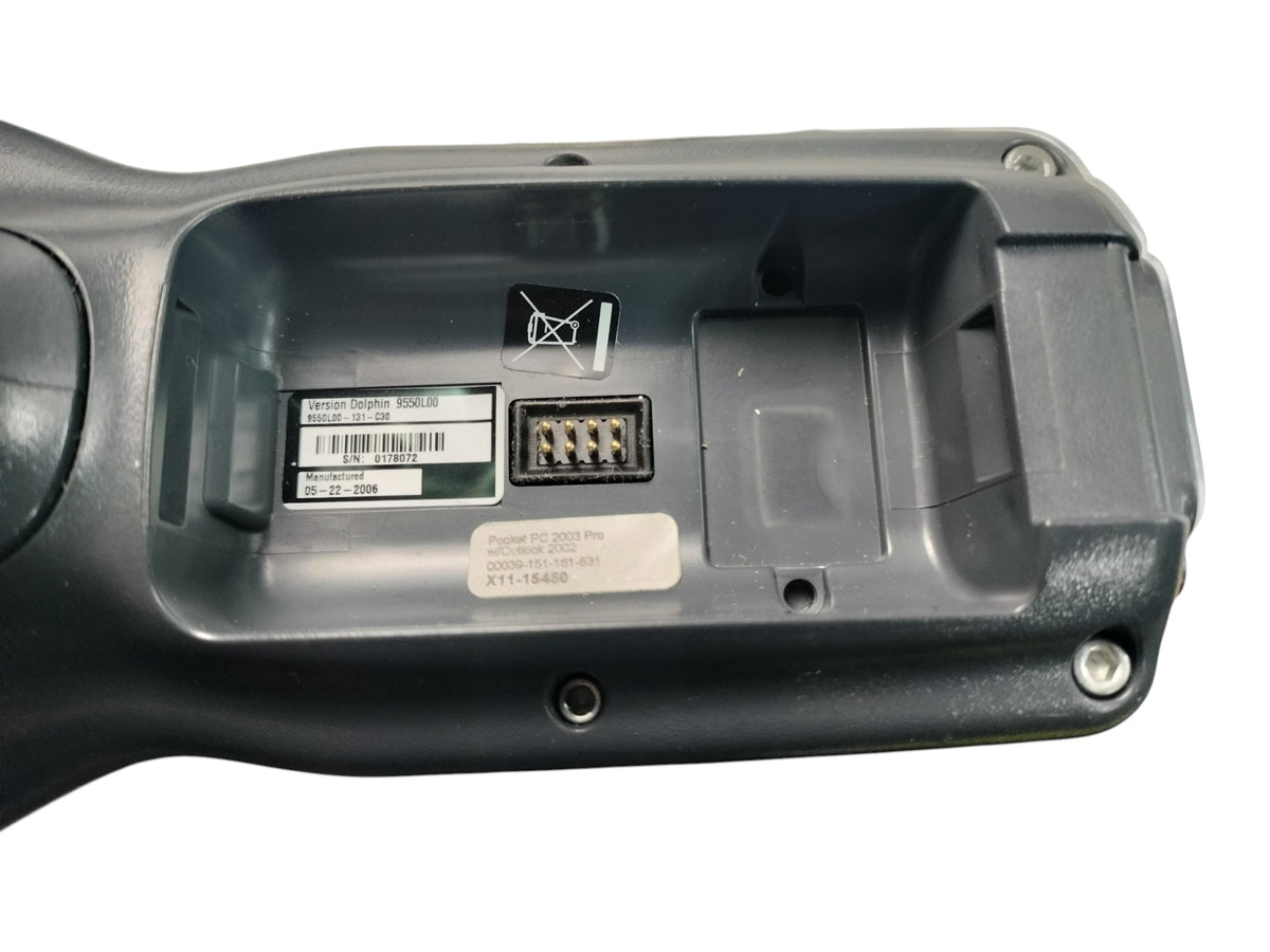 HandHeld Honeywell Dolphin 9550 Barcode Scanner 9550L00-131-C30 + 9500-HB Cradle
