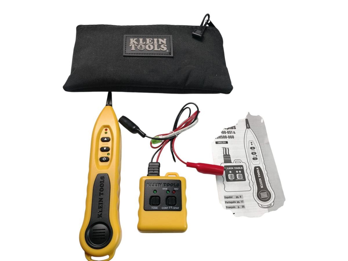 Klein Tools VDV500-808 TONEcube & PROBEplus Tone & Probe Wire Tracing Kit w/Case