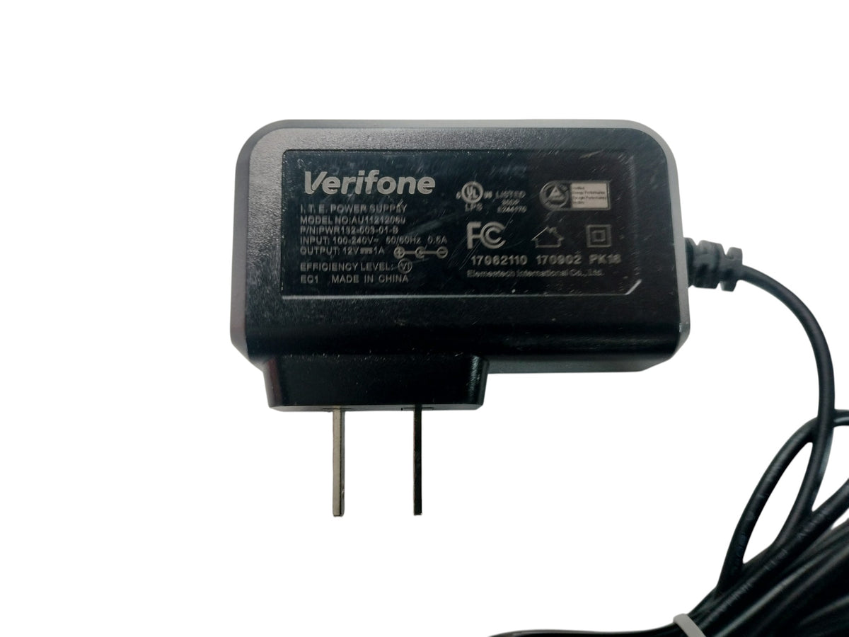 Genuine Verifone 12V 1A AC/DC Power Supply Adapter PWR132-003-01-B AU1121206u