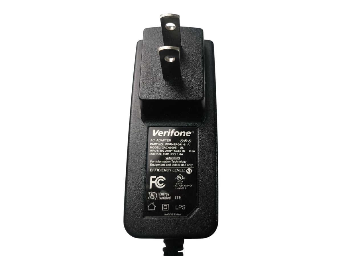 Genuine Verifone 9V 1A AC/DC Power Supply Adapter PWR435-001-01-A 2ACA009E P400