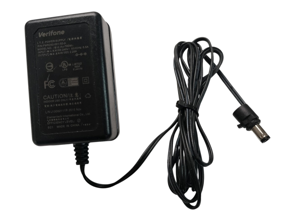 Genuine Verifone 8V 2.25A AC/DC Power Supply Adapter PWR252-001-02-A VX520 OEM