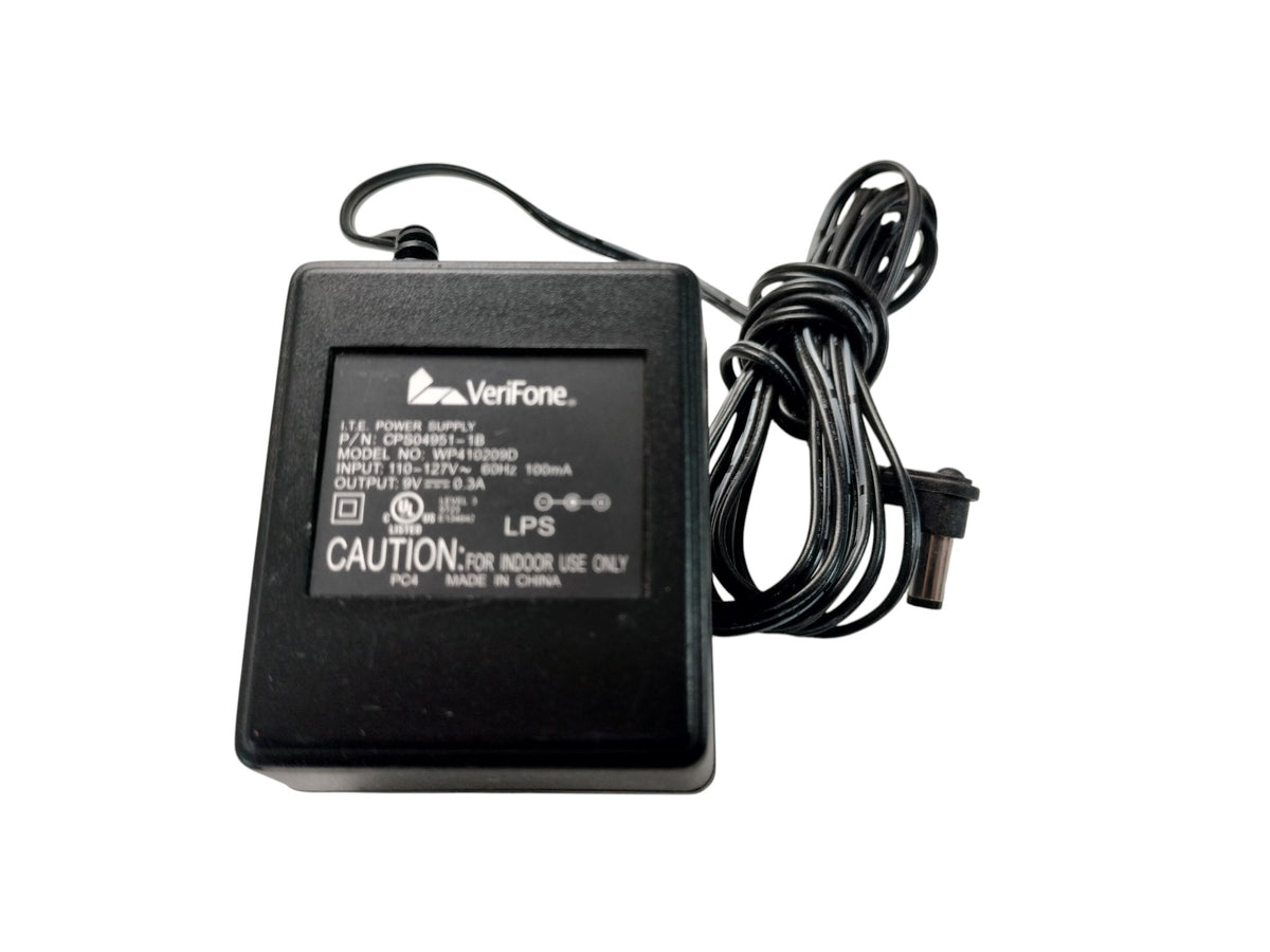 Genuine VeriFone 9V 0.3A 300mA AC/DC Power Supply Adapter CPS04951-1B WP410209D