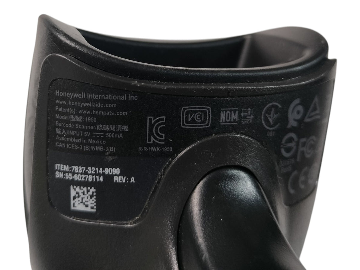 NCR Honeywell Xenon XP 1950g 1950 2D Handheld Barcode Scanner USB 7837-3214-9090