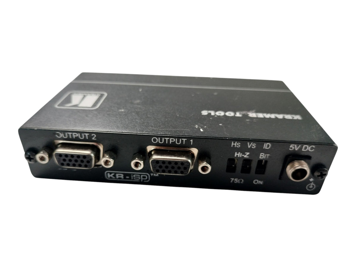 Kramer Tools VP-300K 1:3 High Resolution UXGA VGA Distribution Amplifier + PSU
