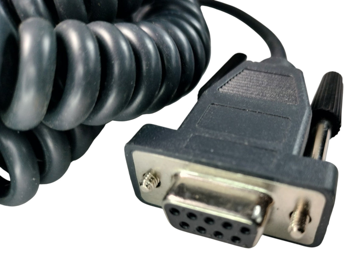 Genuine Verifone 08533-01-R VX805 VX810 VX820 Coiled RS232 DB9 PIN Pad Cable
