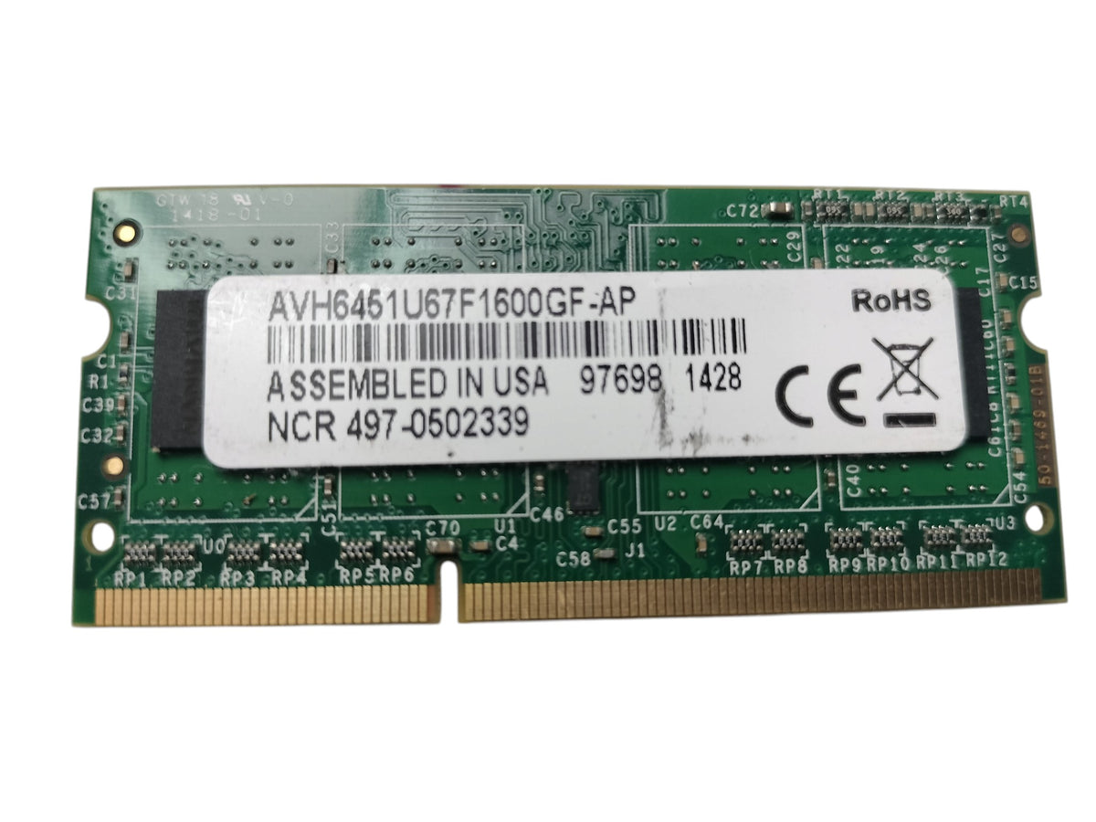 Genuine NCR 497-0502339 4GB DDR3L 1600MHz PC3L-12800S SODIMM RAM Memory ATM POS