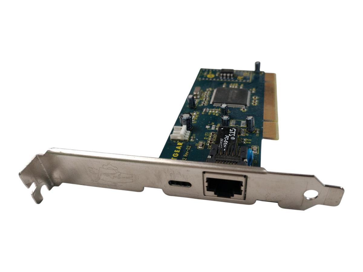 Netgear FA312 Rev-D2 10/100 Fast Ethernet PCI Network Card NIC DP83815 Retro PC