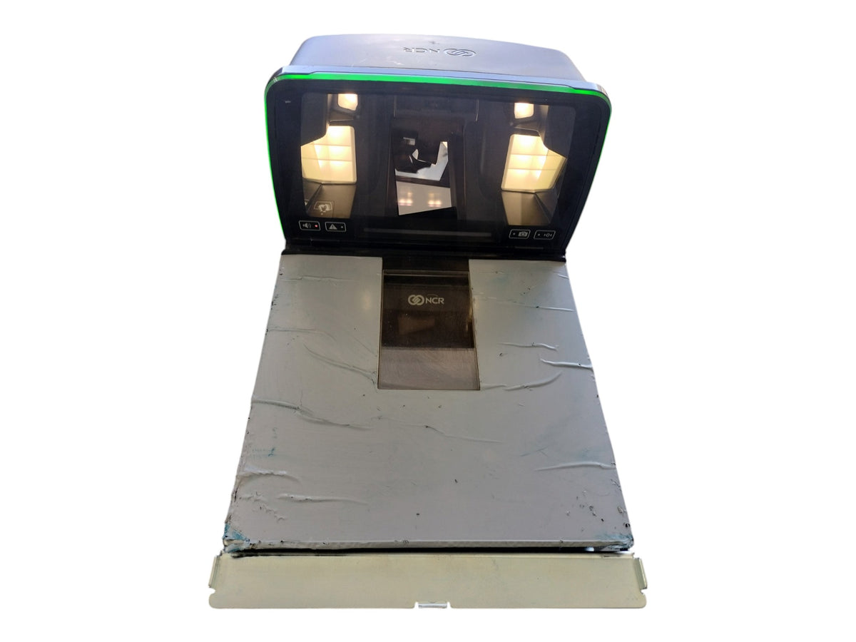 NCR RealScan 7879 7879-1000 Bi-Optic 2D POS Checkout Barcode Scanner + Power PSU