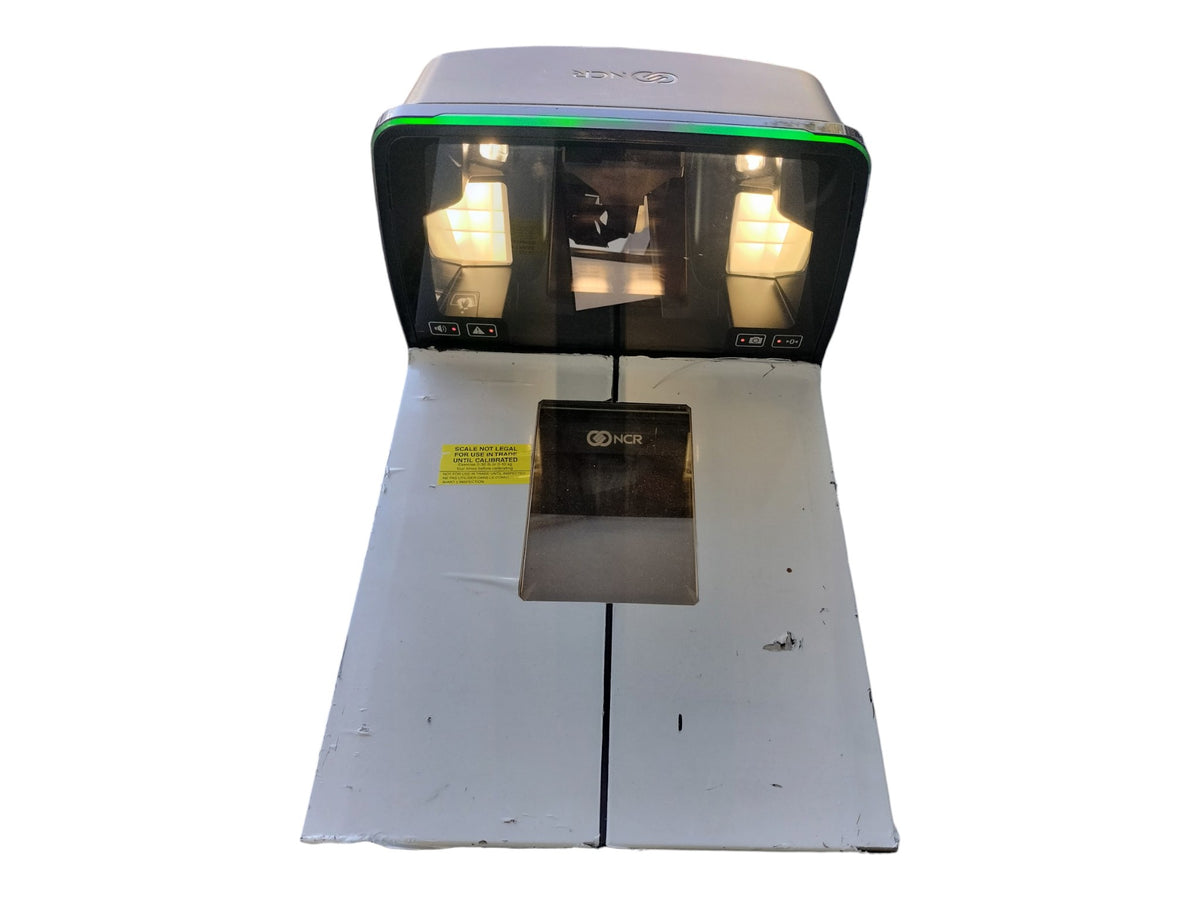 NCR RealScan 7879 7879-5000 Long 20" Bi-Optic 2D POS Scanner & 30lb Scale + PSU