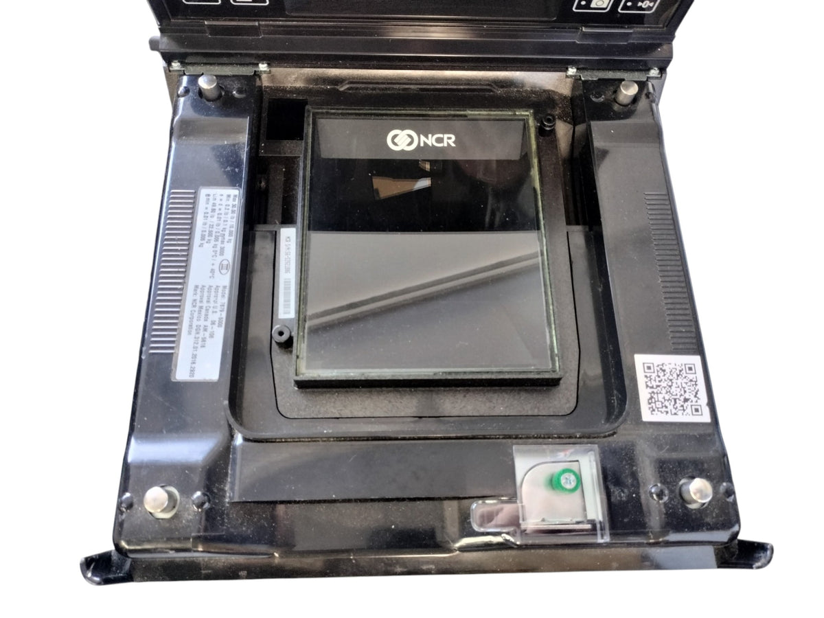 NCR RealScan 7879 7879-5000 Long 20" Bi-Optic 2D POS Scanner & 30lb Scale + PSU