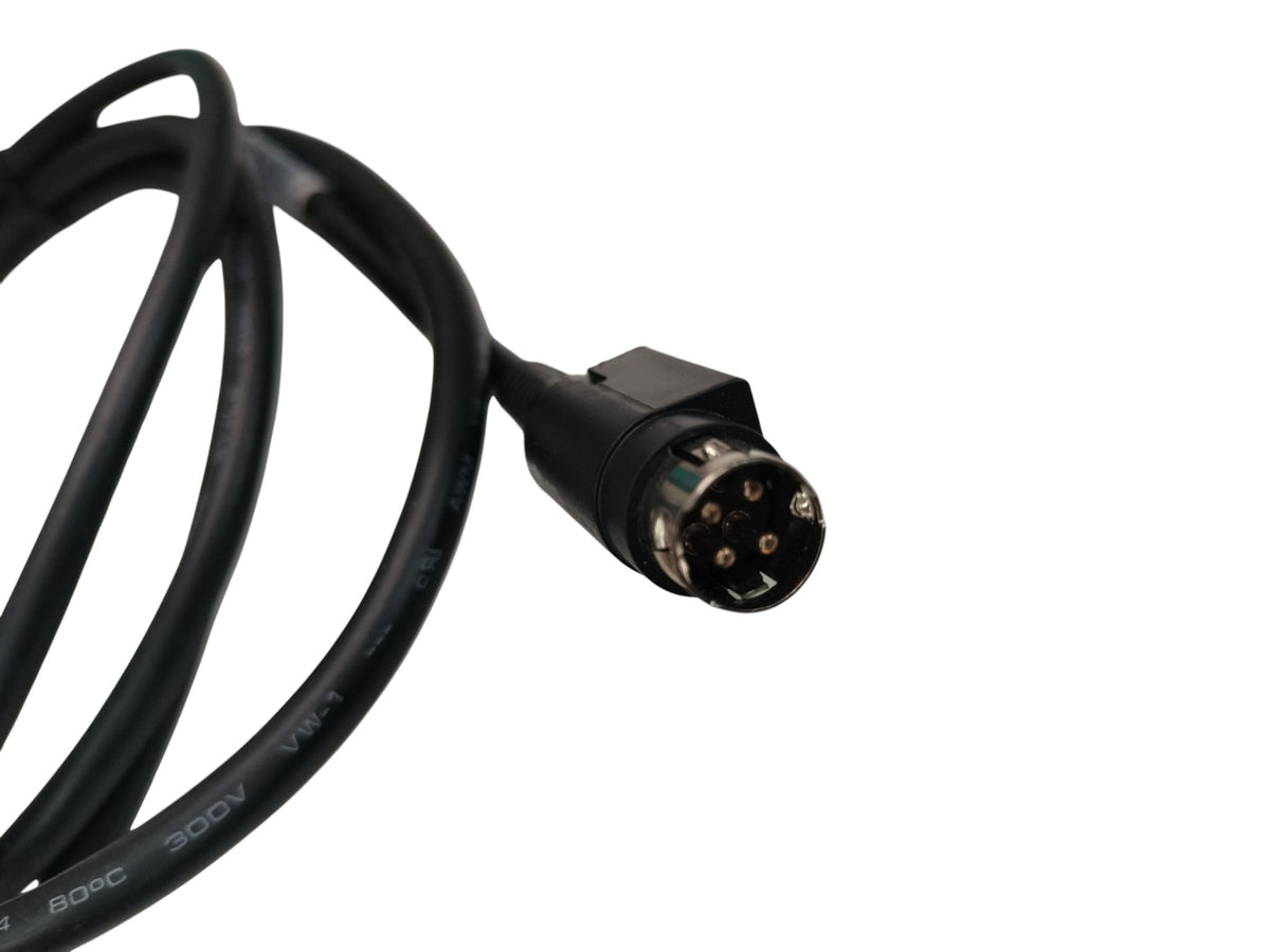 Genuine NCR 497-0534181 Rev A.1 POS Kiosk DC Power Cable 4-Pin DIN to 2-Pin OEM