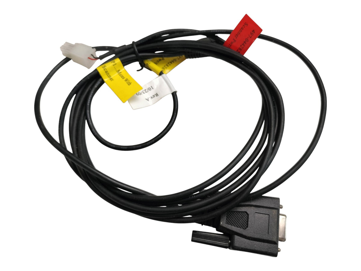 Genuine NCR 497-0442826 Rev A Scanner Pwr/Com RS232 Serial Power Y-Cable POS SCO