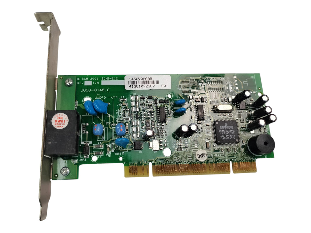 Genuine Dell 04U829 4U829 Broadcom BCM94212 56K V.92 Internal PCI Fax Modem Card