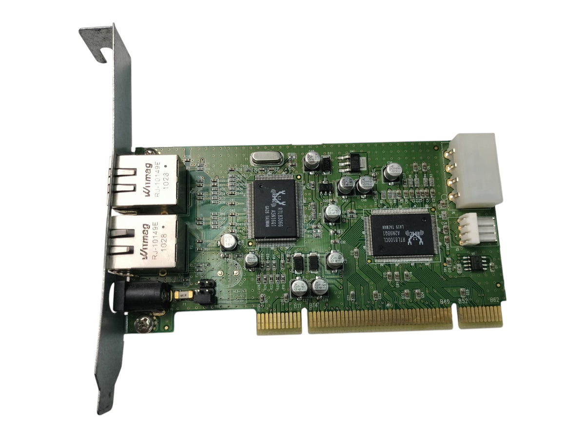 Genuine HP 467966-002 457956-002 Dual-Port RJ45 Ethernet Switch PCI Card RTL8306