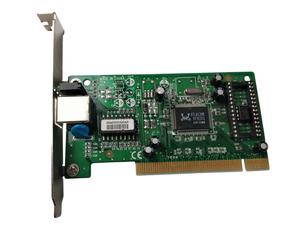 Realtek RTL8139B 10/100 Fast Ethernet PCI Network Card NIC Addtron Win 98 XP DOS