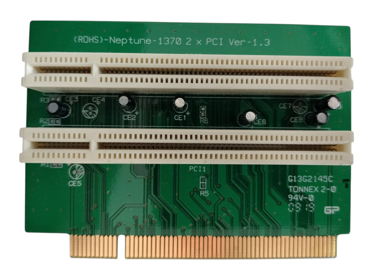 Neptune-1370 2 x PCI Ver-1.3 Dual 2-Slot 32-Bit PCI Riser Card Adapter G13G2145C