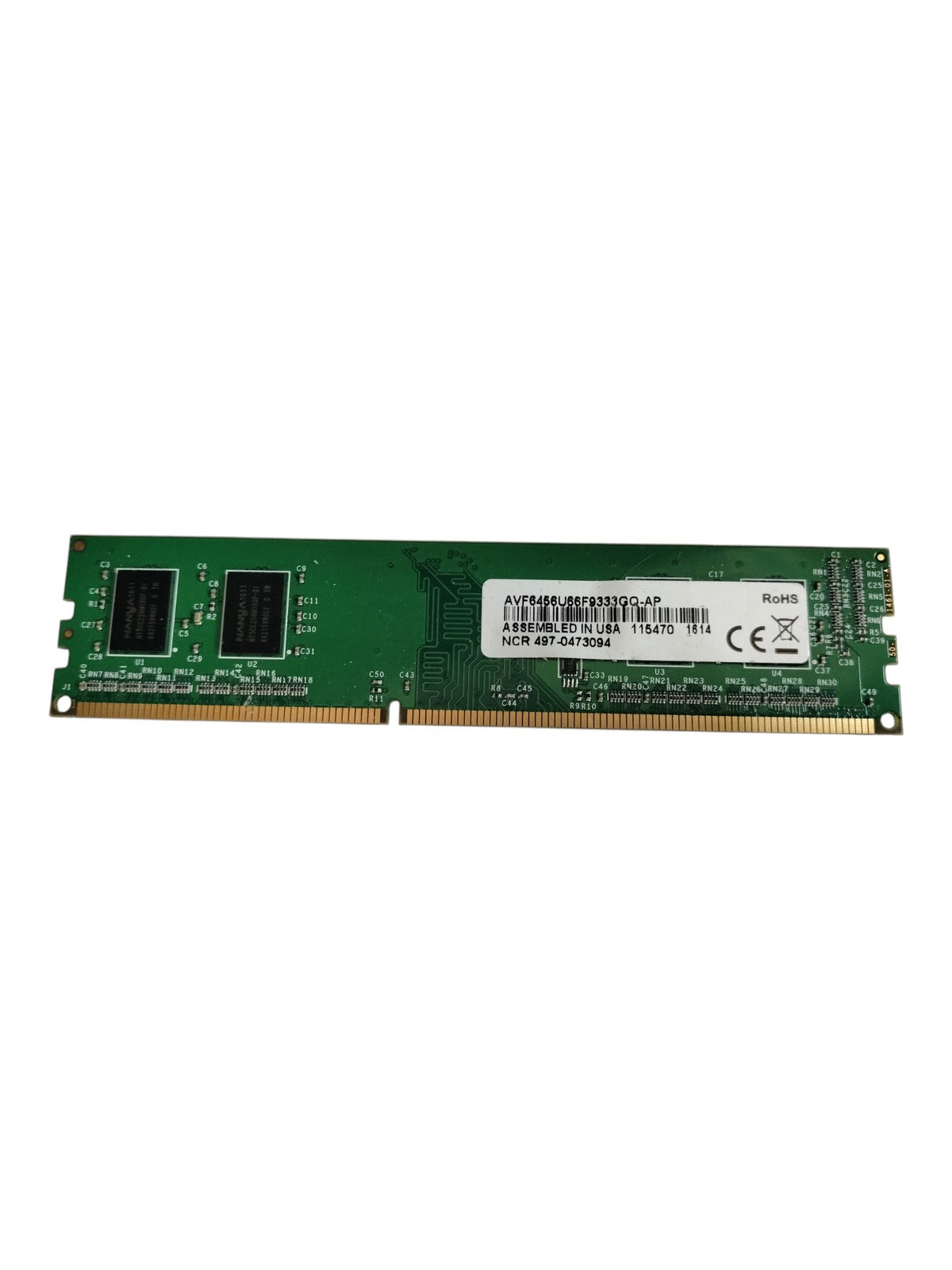 Genuine NCR 497-0473094 2GB DDR3 1333MHz PC3-10600U POS RAM AVF6456U66F9333GQ-AP