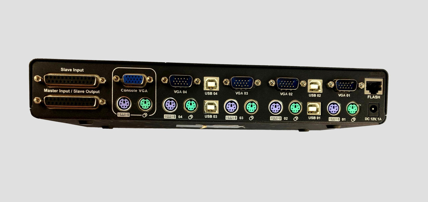 Belkin F1DZ104T OmniView SE Plus 4-Port KVM Switch