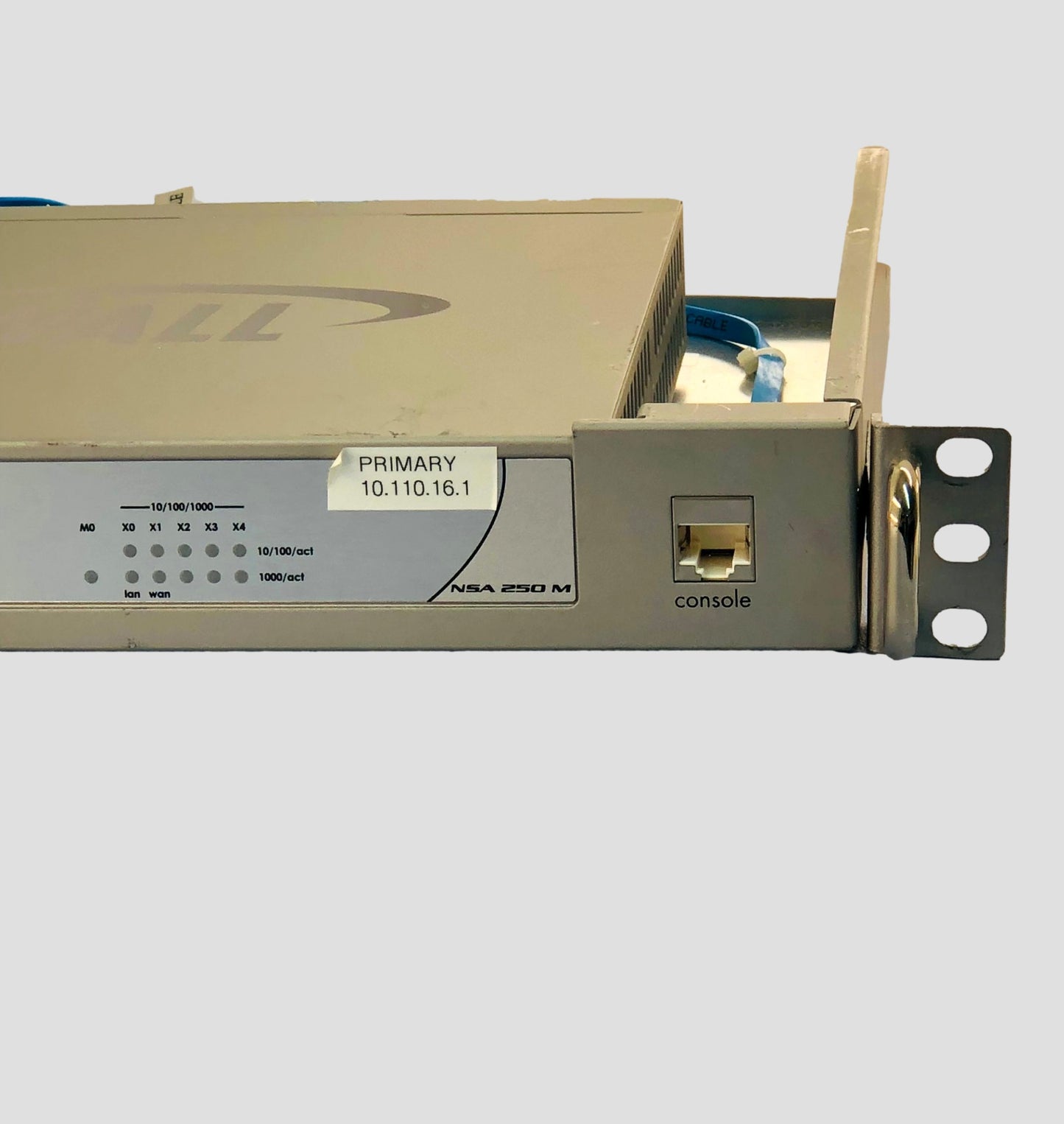 Sonicwall NSA250M Network Security Firewall with Mount/Cables