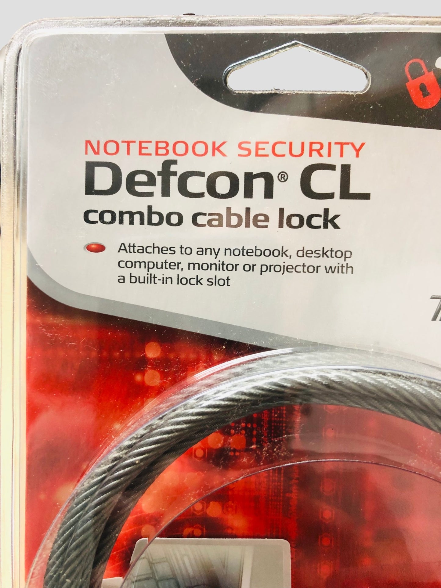 NEW Targus T-Lock Resettable Combo Cable Lock PA410U