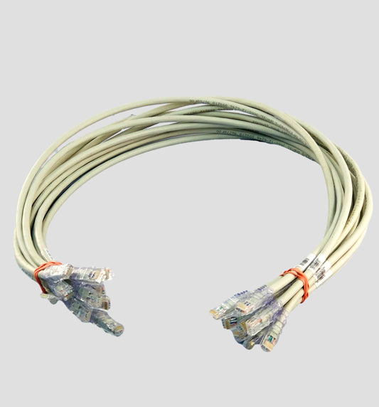 LOT of 11 10Gig Cat6A T568B UTP 3ft 4PR/24AWG