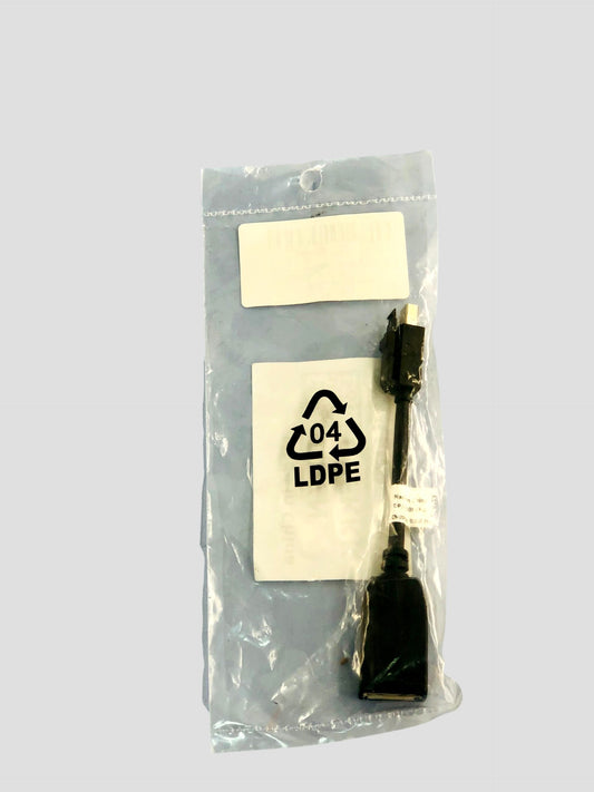NEW Dell Display Port Female to Mini DP Male with Clip Adapter 00FKKK