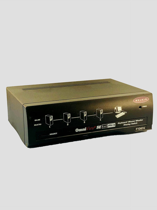 Belkin F1D074 OmniViewSE 4-Port PS/2 KVM Switch