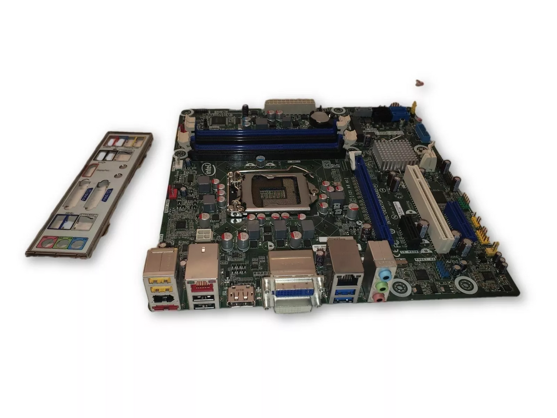 Intel DQ77MK LGA 1155 Socket H2 DDR3 Micro ATX Motherboard WITH I/O Sh ...
