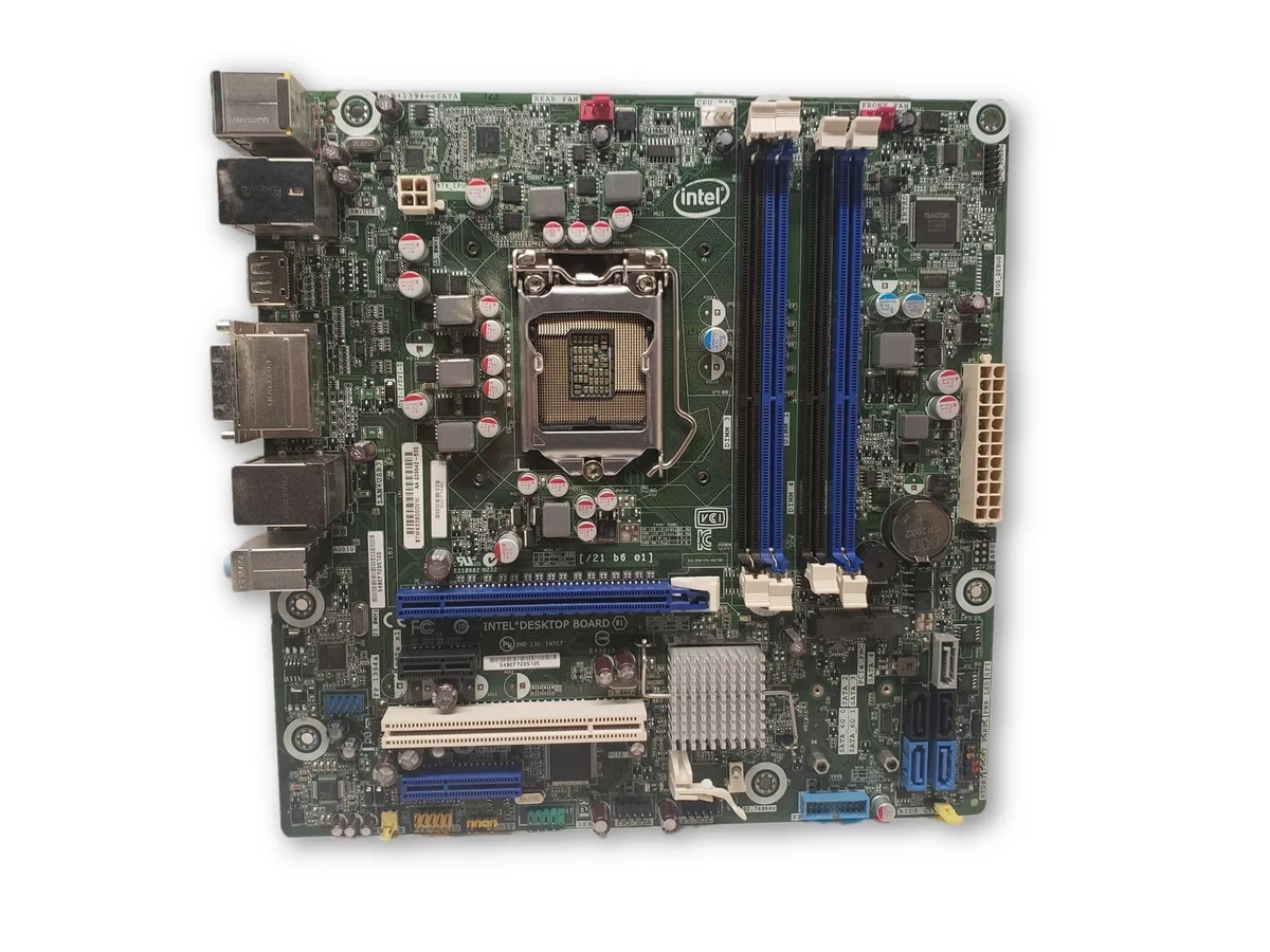 H2 Socket Intel DQ77MK LGA 1155 Socket H2 DDR3 Micro ATX Motherboard WITH I/O Sh ...