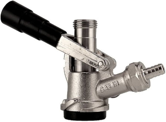 Kegco KC KT85D-L Keg Coupler D System, Black
