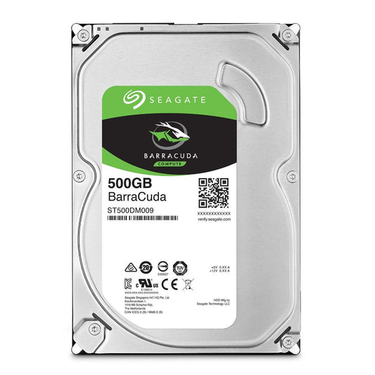 Seagate Barracuda ST500DM009 500GB 7200RPM SATA 6Gb/s 3.5-inch Hard Drive
