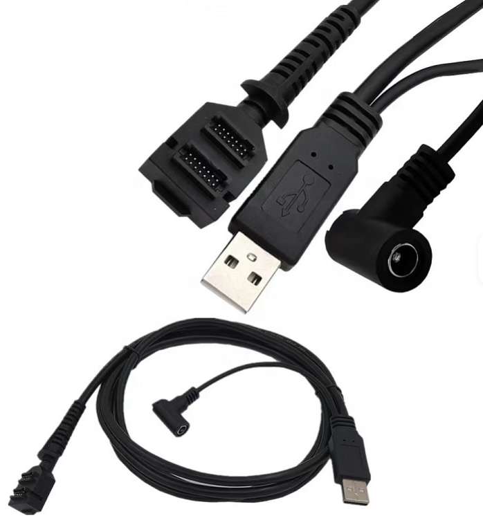 Verifone CBL-282-045-01-A VX805/VX820/P200/P400-3A USB Power Adapter