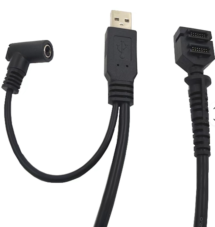 Verifone CBL-282-045-01-A VX805/VX820/P200/P400-3A USB Power Adapter