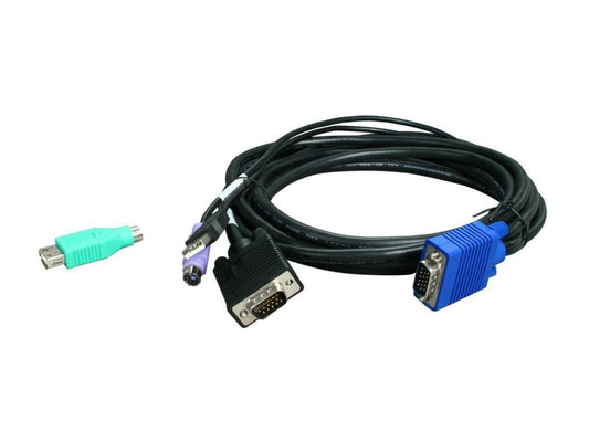 TRIPP LITE 10ft KVM Switch Cable Kit P780-010 USB/PS2 B040/B042 Series