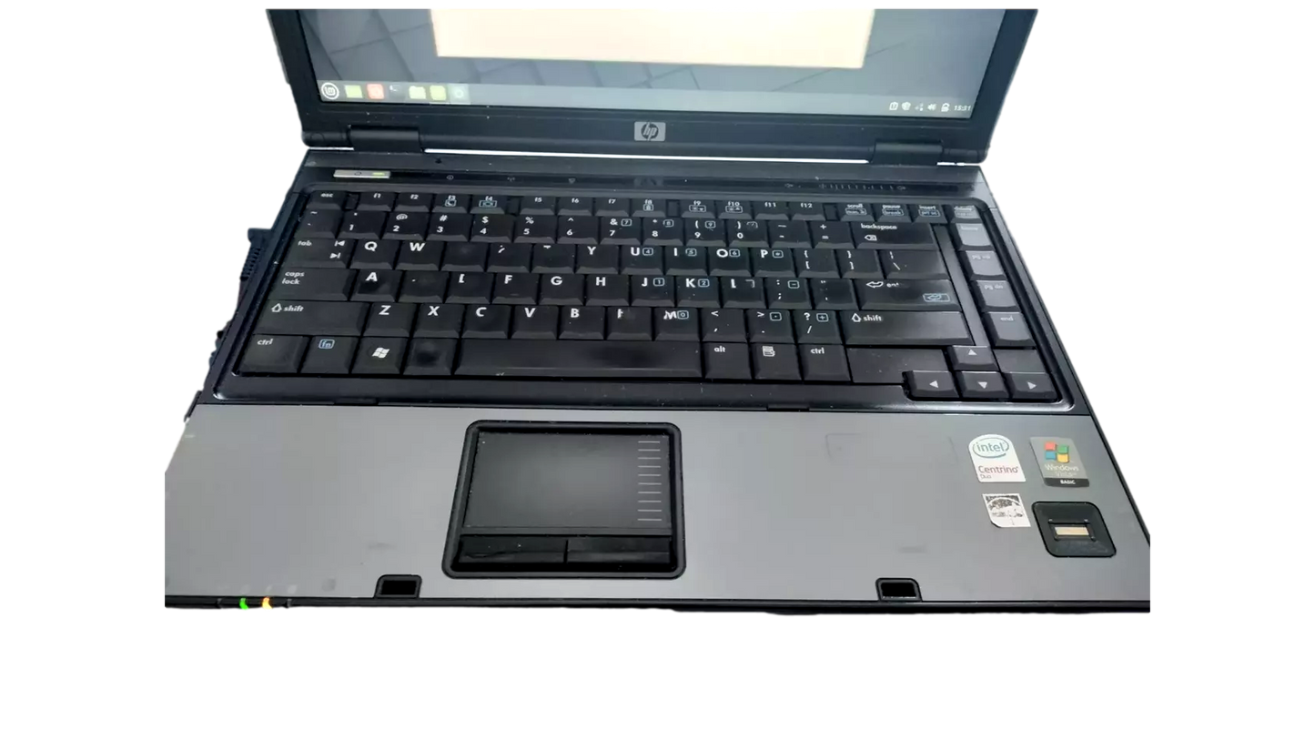 HP 6510b Laptop Core 2 Duo 2.00GHz 2GB RAM 40GB SSD Linux Mint Wifi