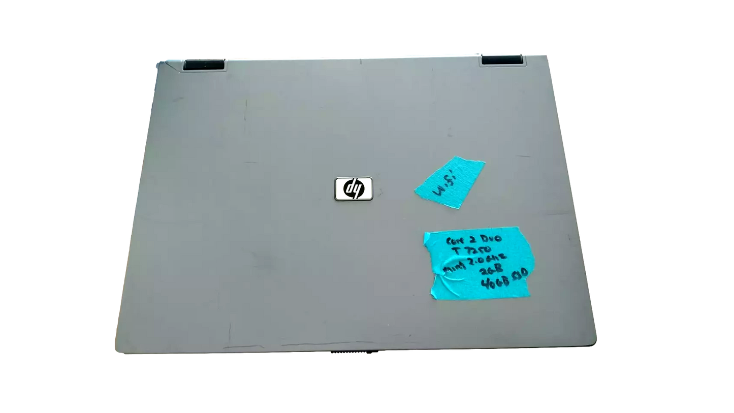 HP 6510b Laptop Core 2 Duo 2.00GHz 2GB RAM 40GB SSD Linux Mint Wifi