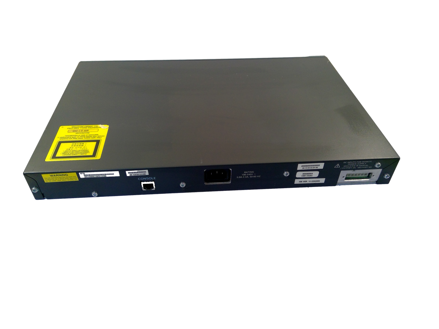 Cisco Systems Catalyst 3560G 24 Port Fast PoE Ethernet Switch