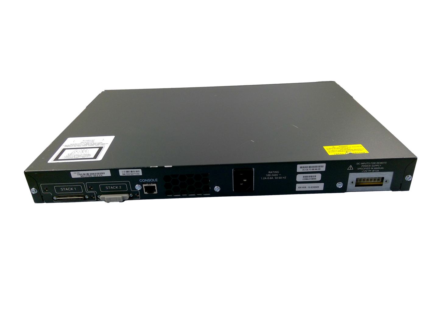 Cisco Systems Catalyst 3750 12 Port Fast PoE Ethernet Switch