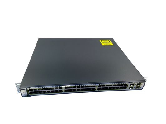 Cisco Catalyst 48-Port Rack Mountable Network Switch WS-C3750G-48TS-E