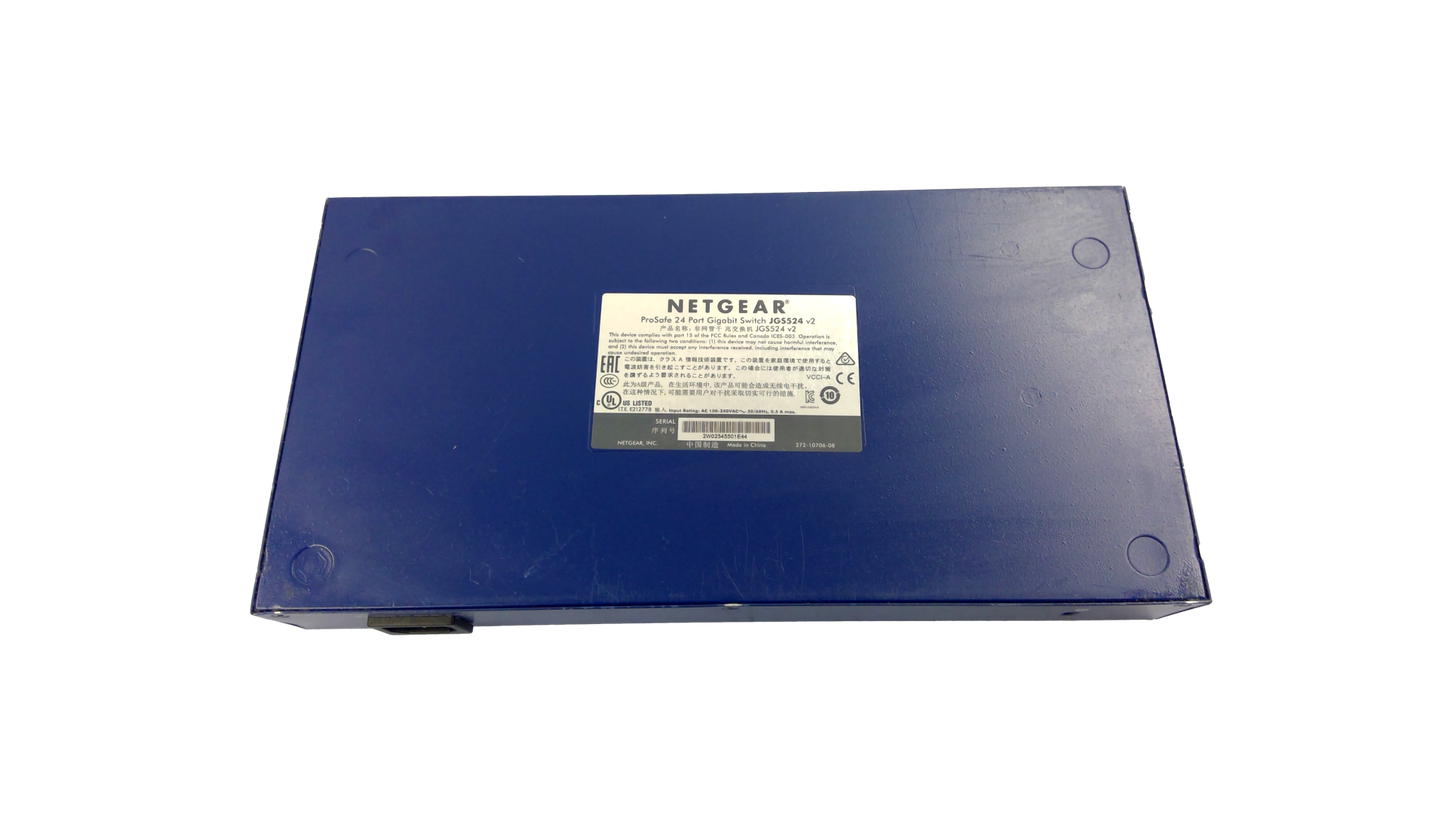 NetGear ProSafe 24-Ports Gigabit SWITCH JGS524 V2