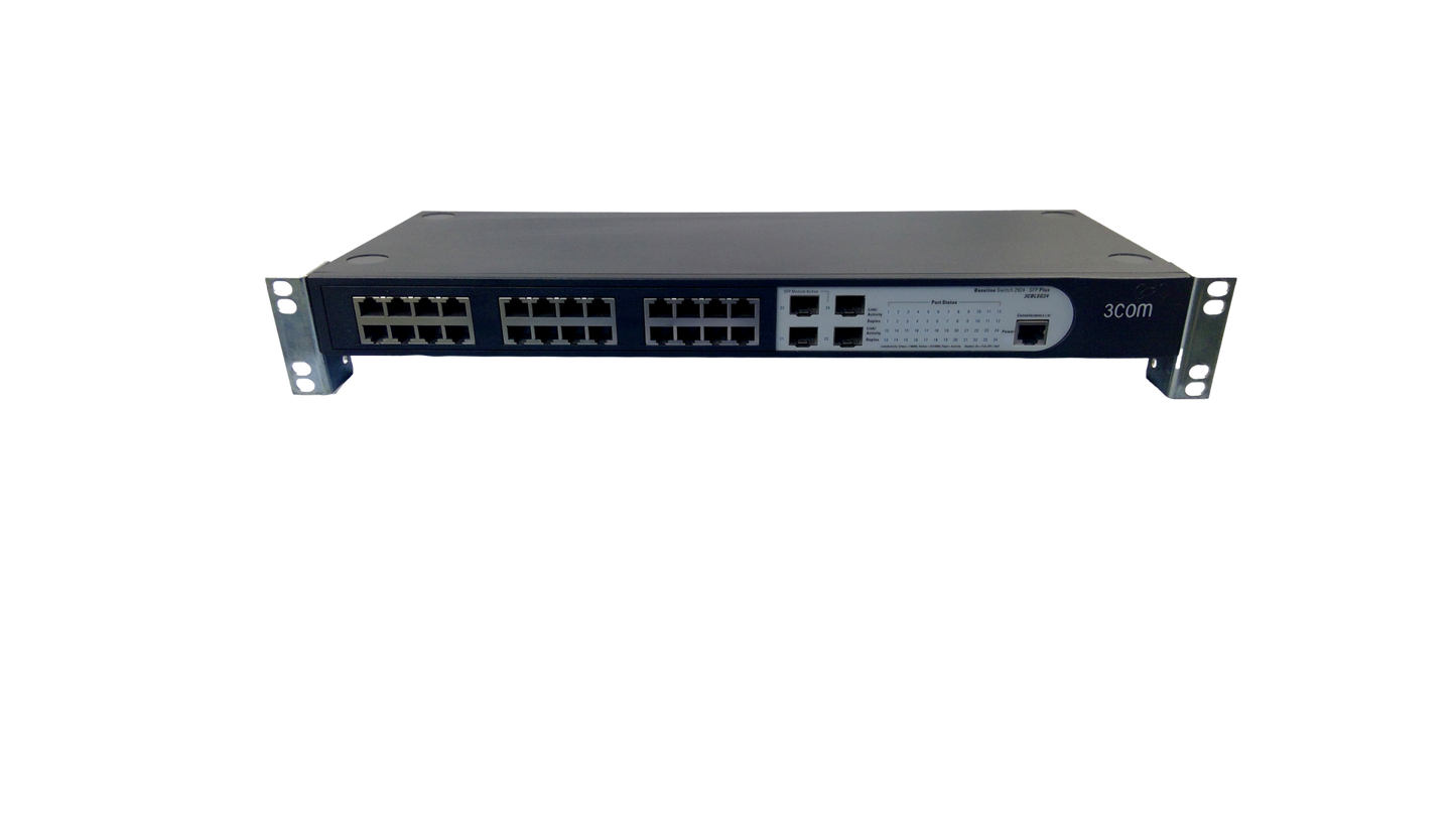 3COM BASELINE SWITCH 2924 SFP PLUS (3CBLSG24)
