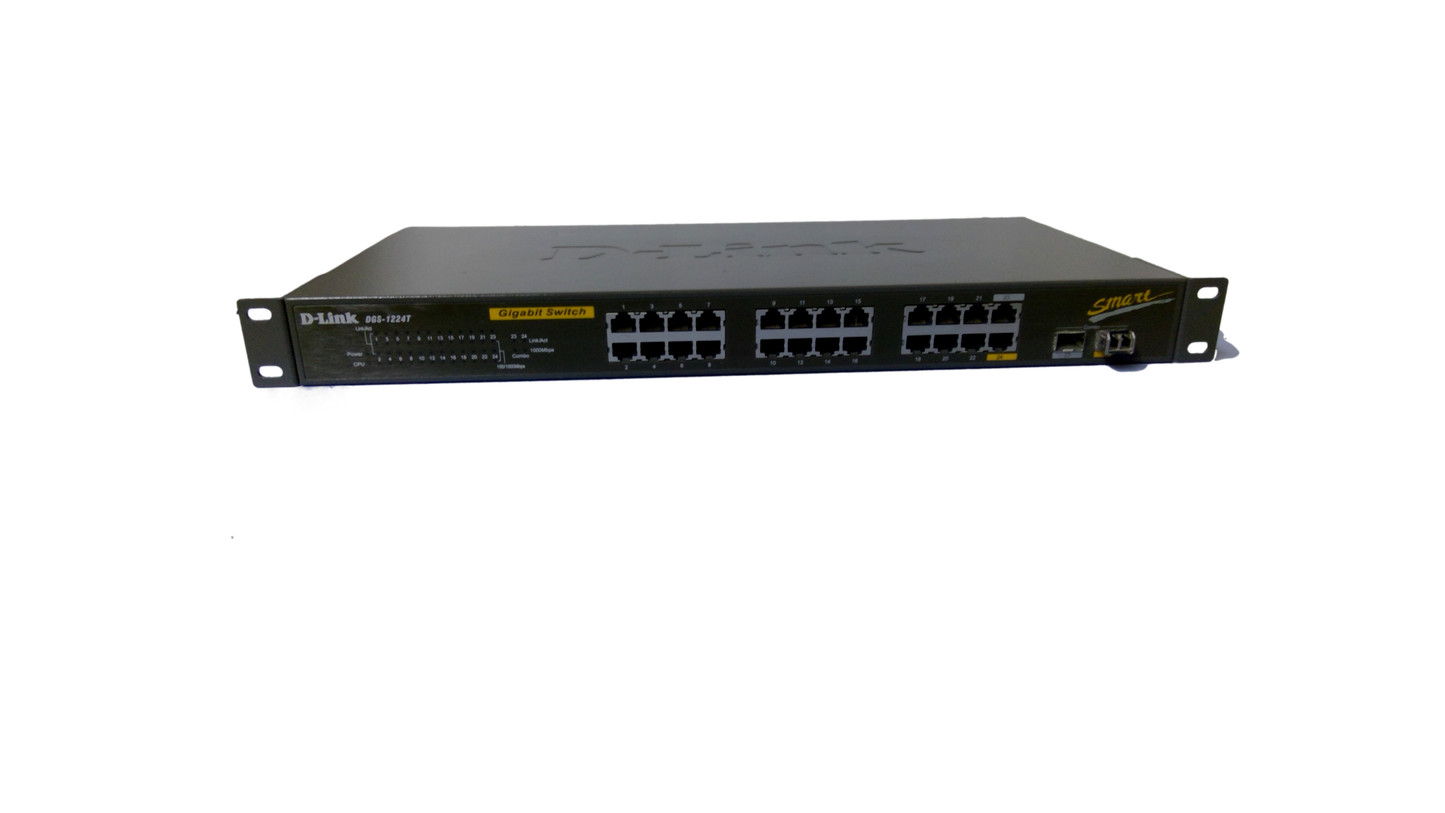 D-Link DGS-1224T Web Smart 24-Port Gigabit Switch