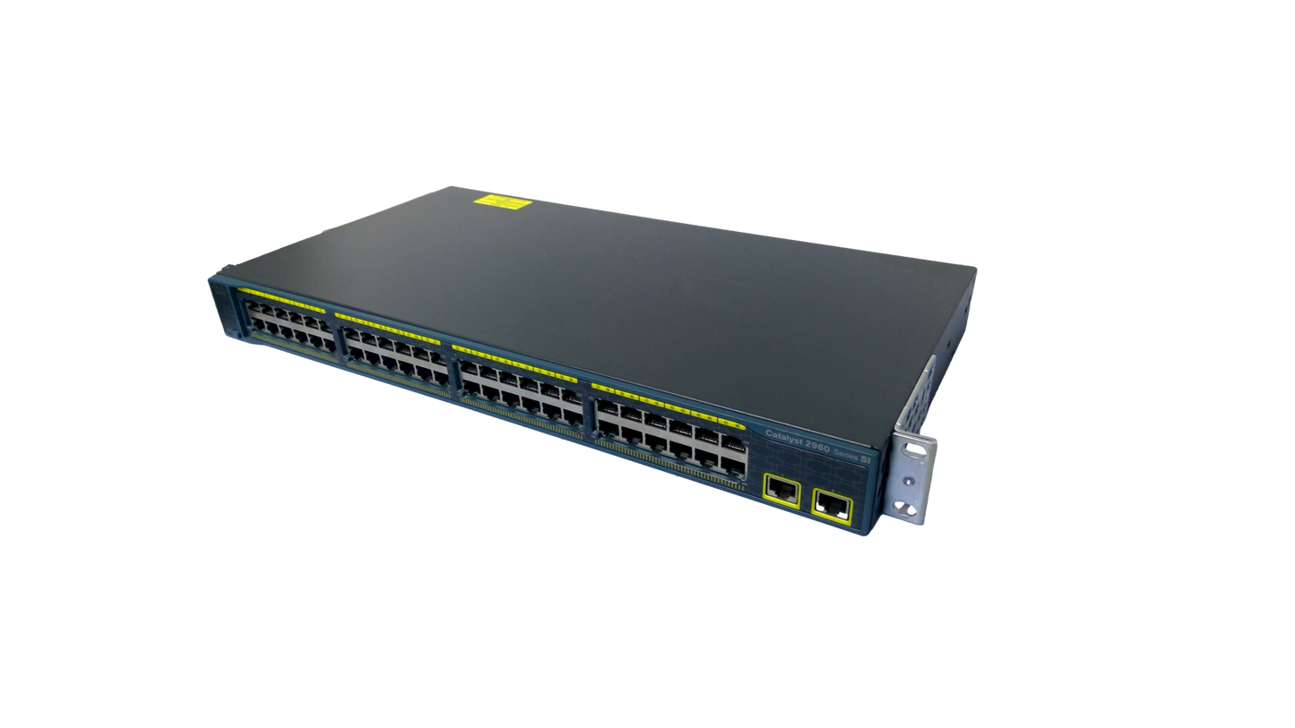Cisco Catalyst 2960 SERIES SI Ethernet Switch 48 Port WS-C2960-48TT-S