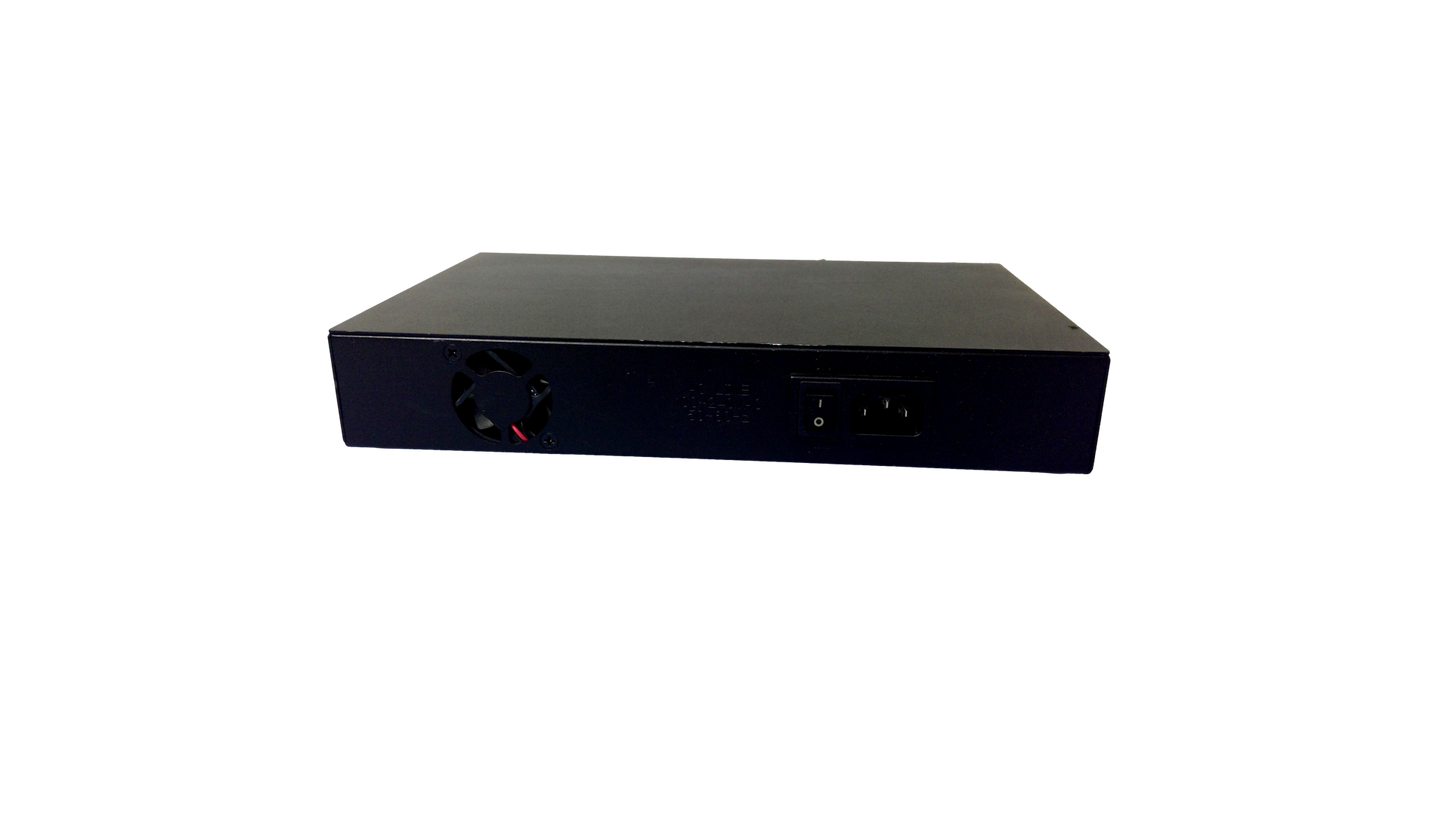 Geovision GV-POE0801 8-Port Fast Ethernet Managed PoE Switch