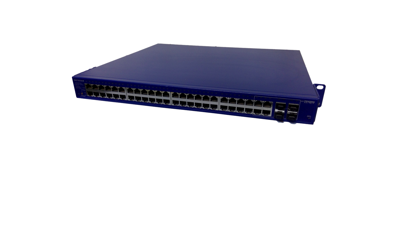 NETGEAR ProSAFE 48Ports GIG. SMART SWITCH W/PoE &4SFP PARTS (GS748TP)